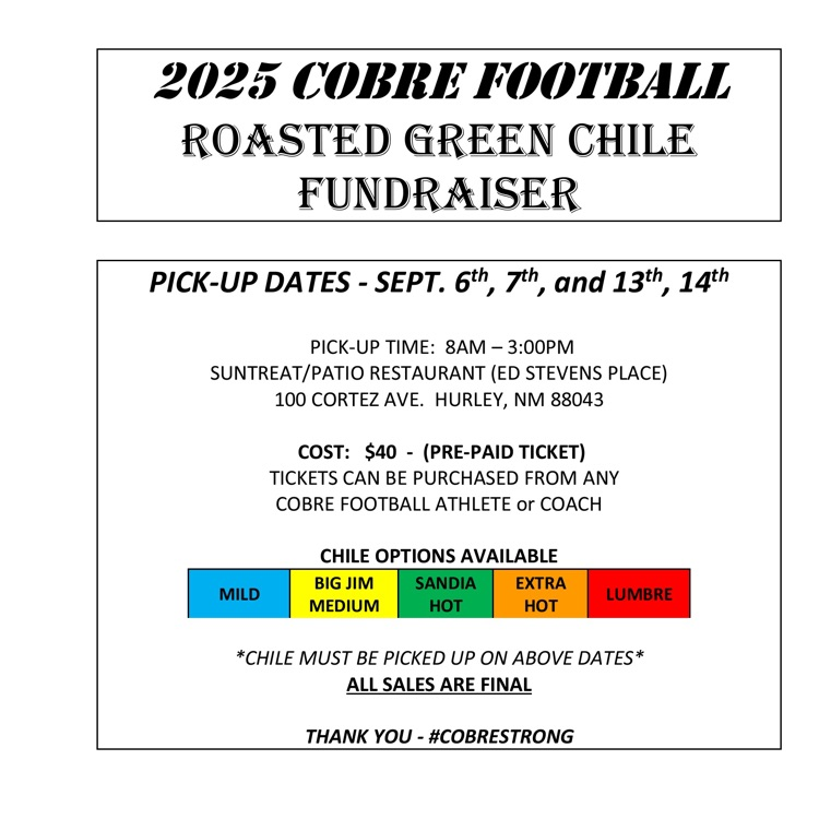 FOOTBALL CHILE FUNDRAISERS