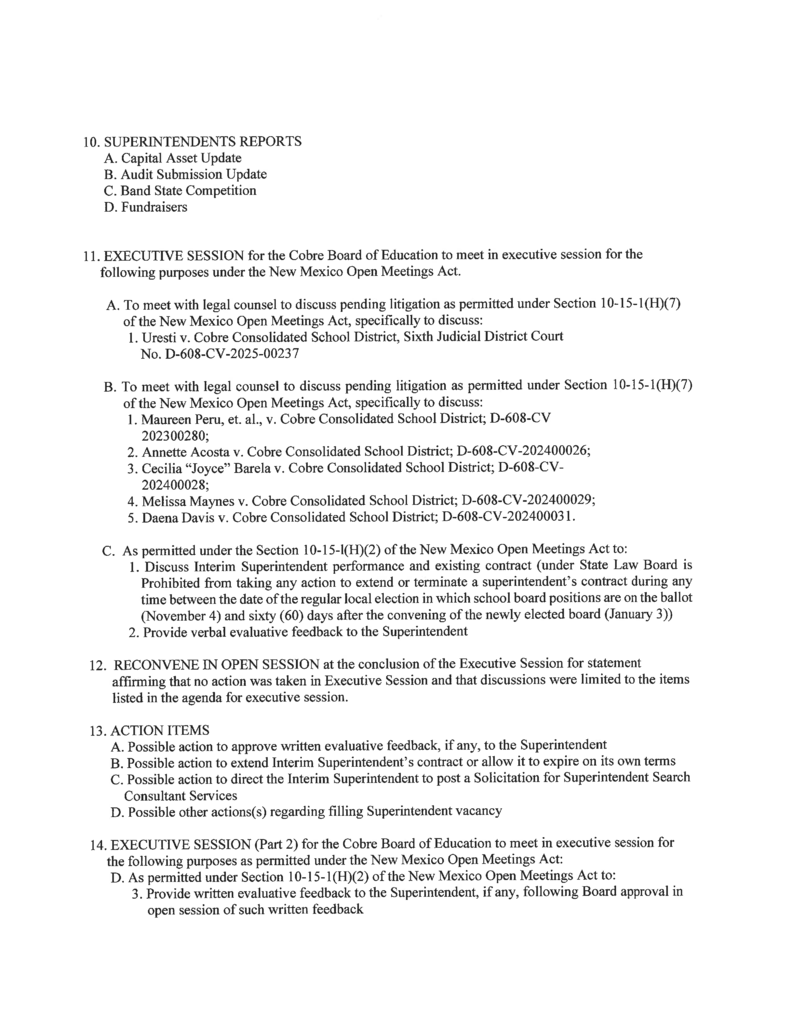 Agenda Page 2