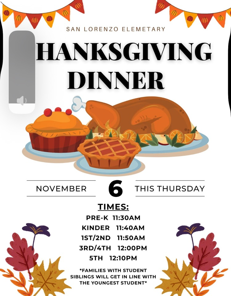 thanksgiving dinner schedule