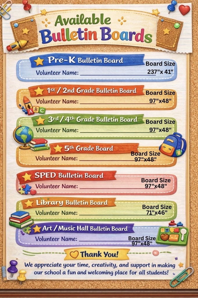 Spring Bulletin Boards