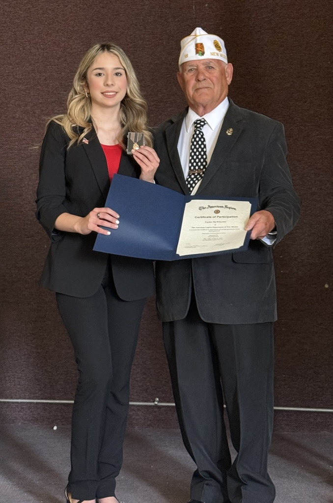 Taylor McWhorter at American Legion Oratorical Contest 