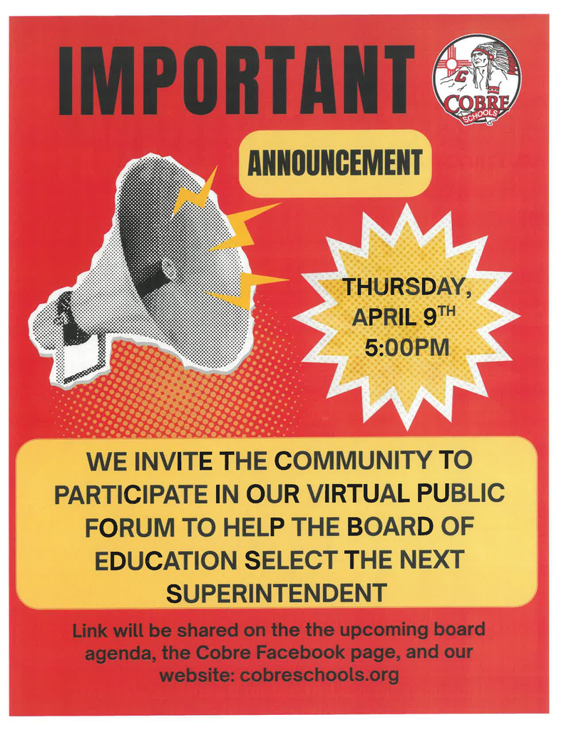 public forum flyer