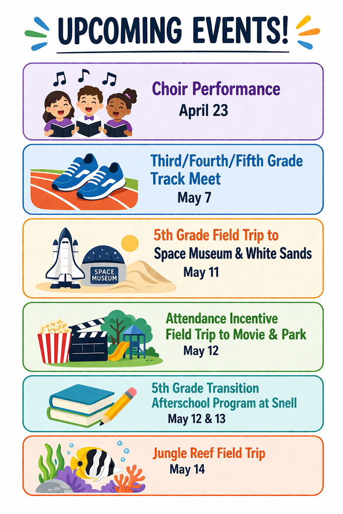 Upcoming events