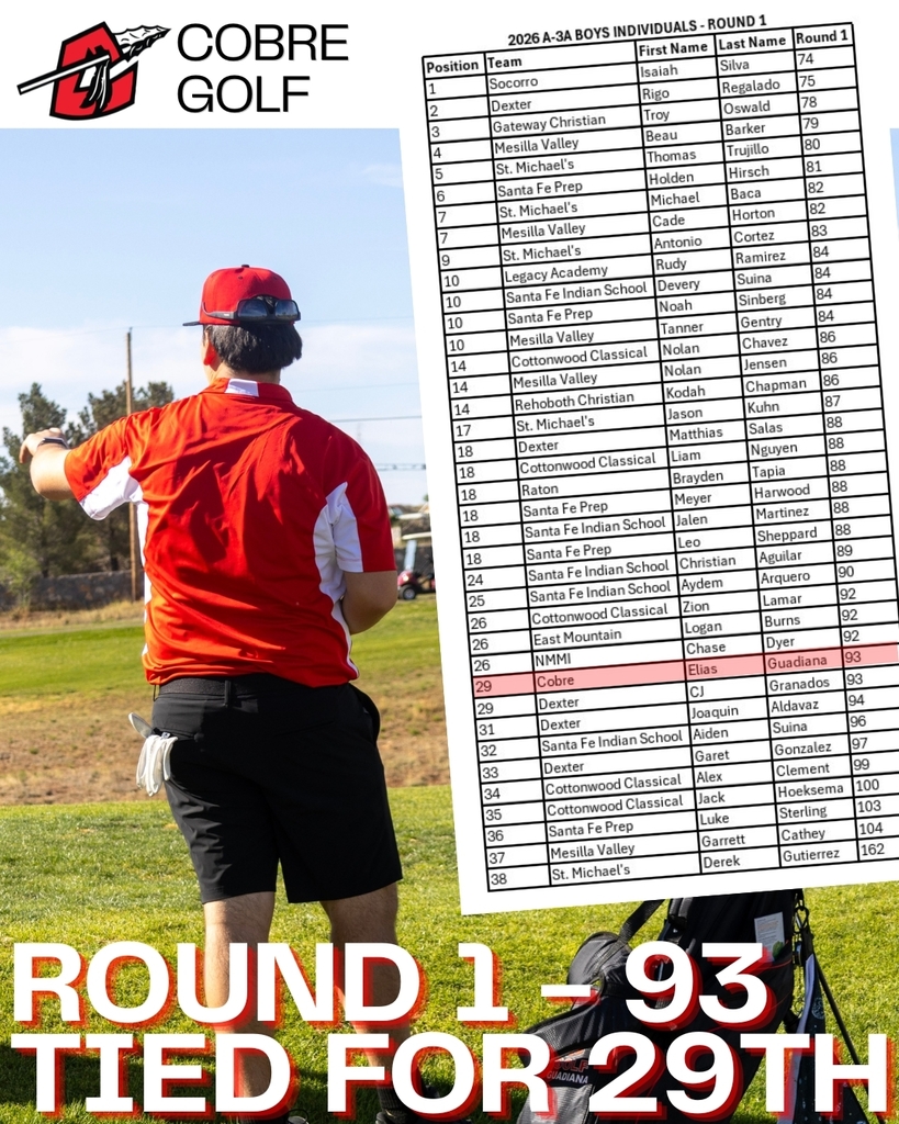 Golf Day 1 Summary