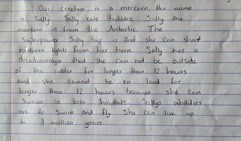 Advisory Student Imagination Creature