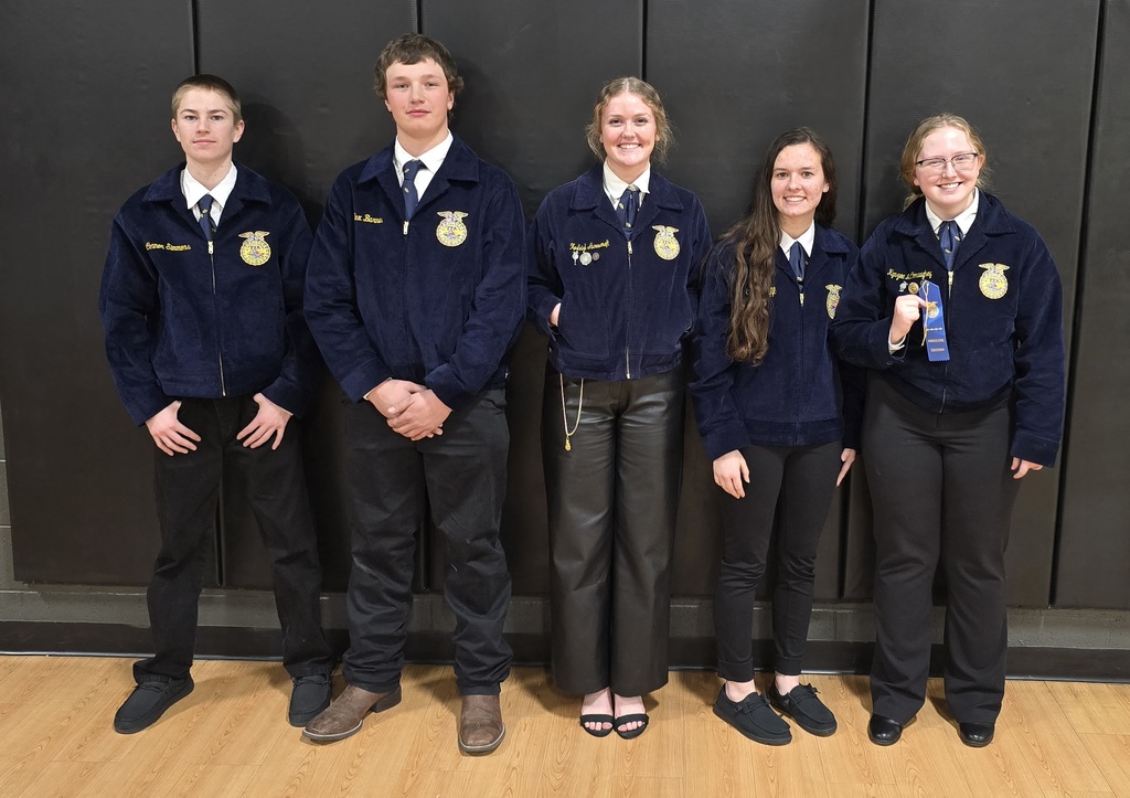 CK FFA Livestock Management team!