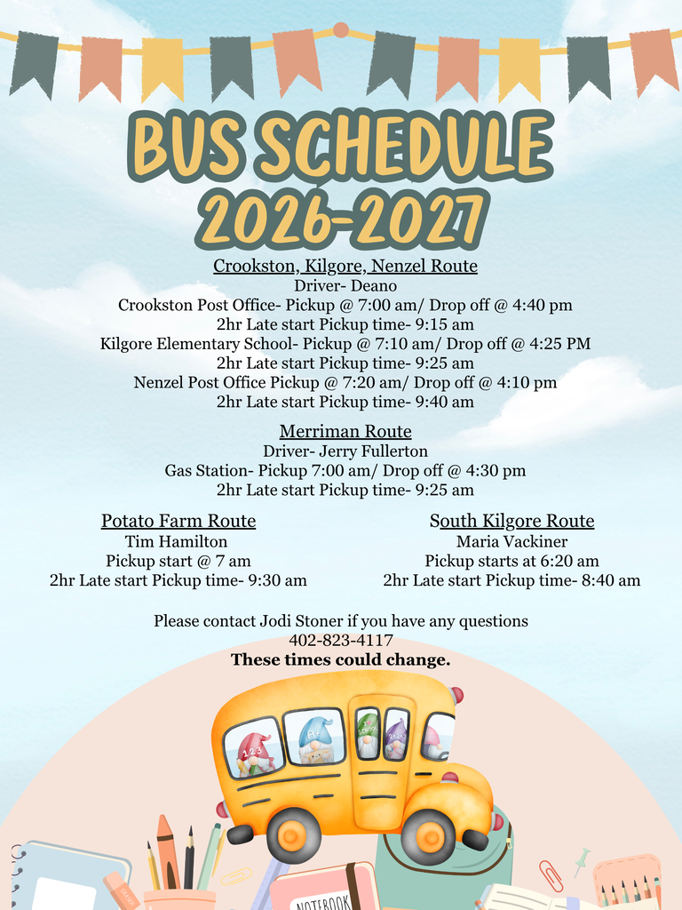 Bus times