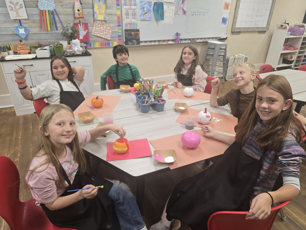 4th grade pumpkin painters