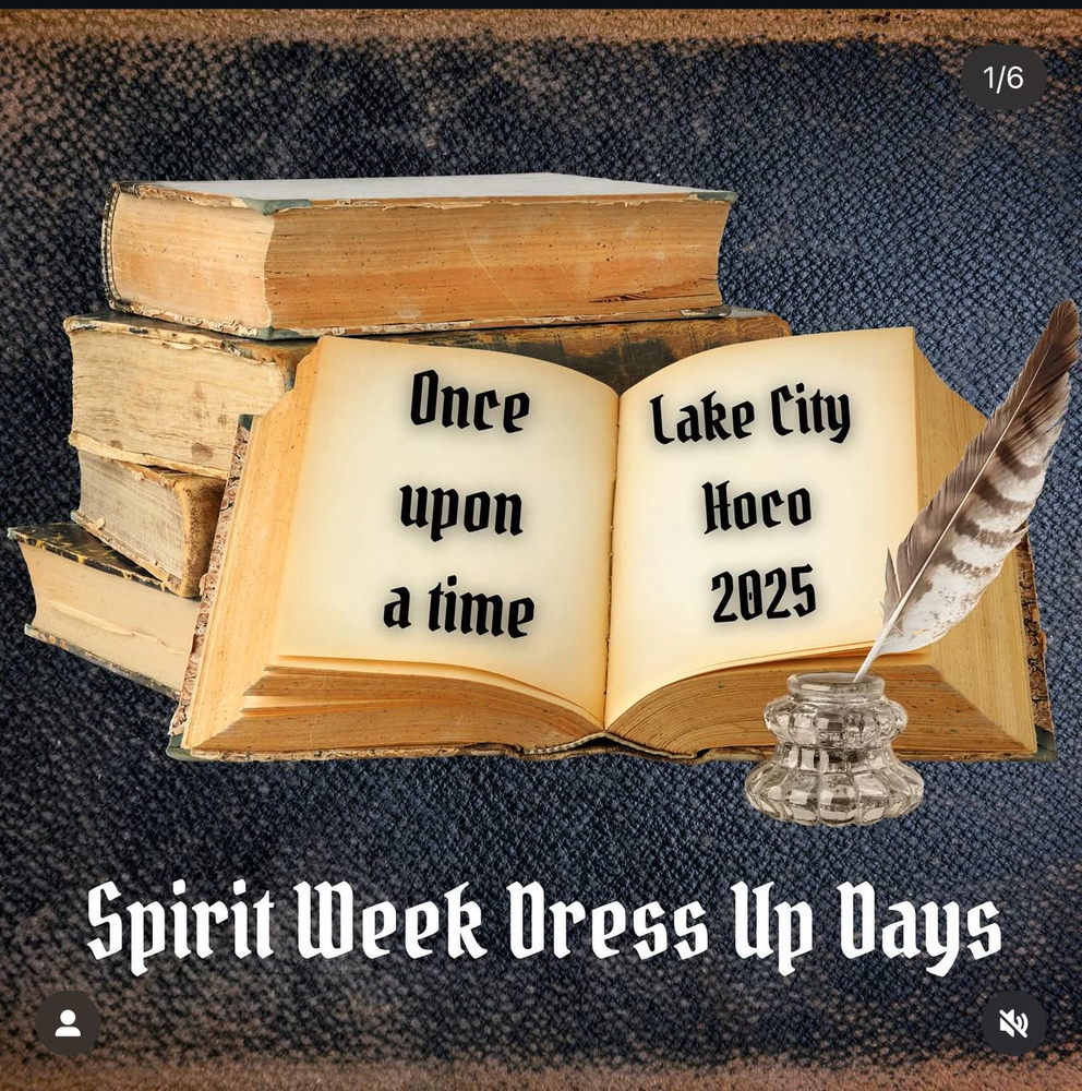 Homecoming Spirit Week Dress up days