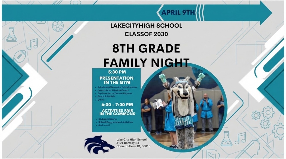 8th grade family night