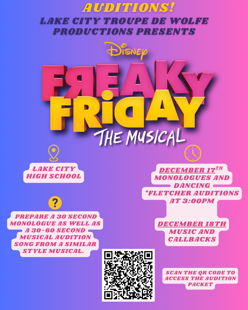 Freaky Friday Auditions