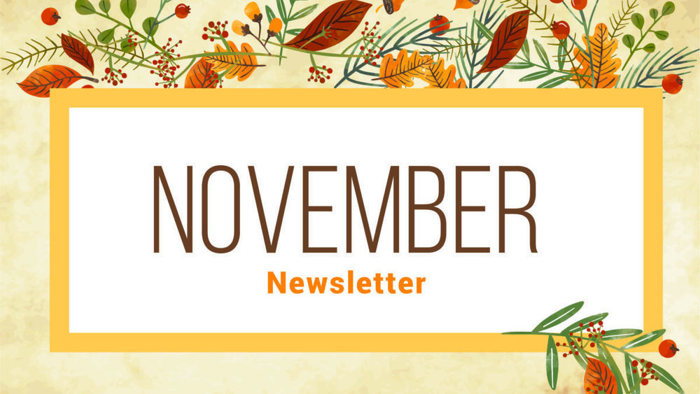 November newsletter