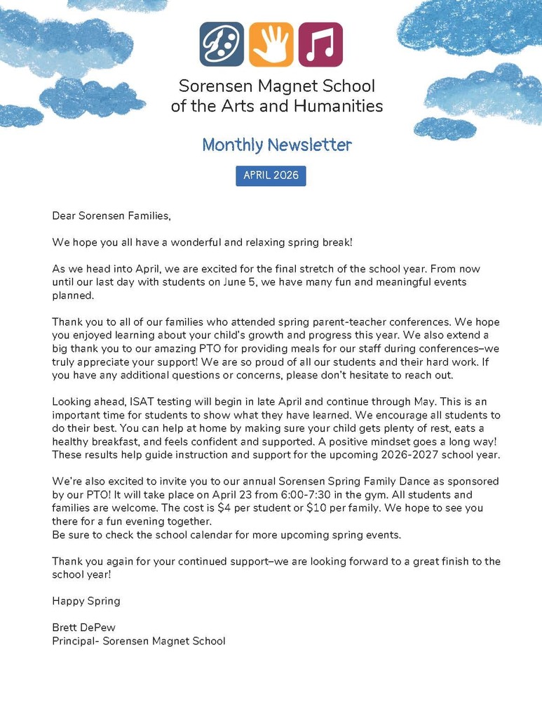 April Newsletter