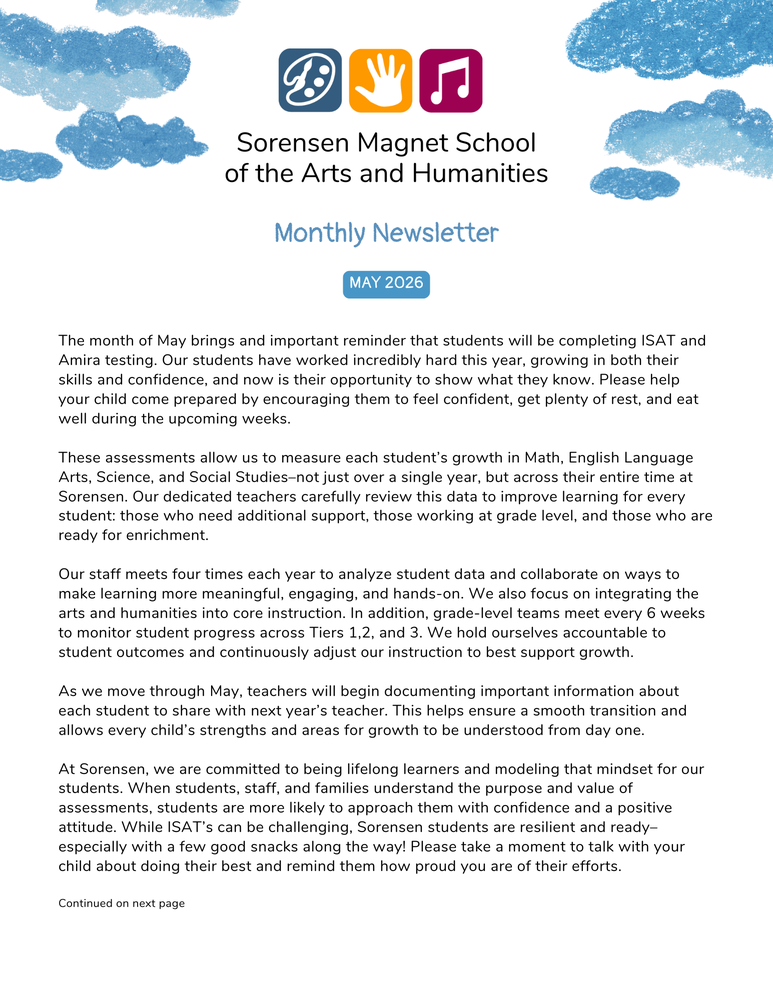 May Newsletter 2026
