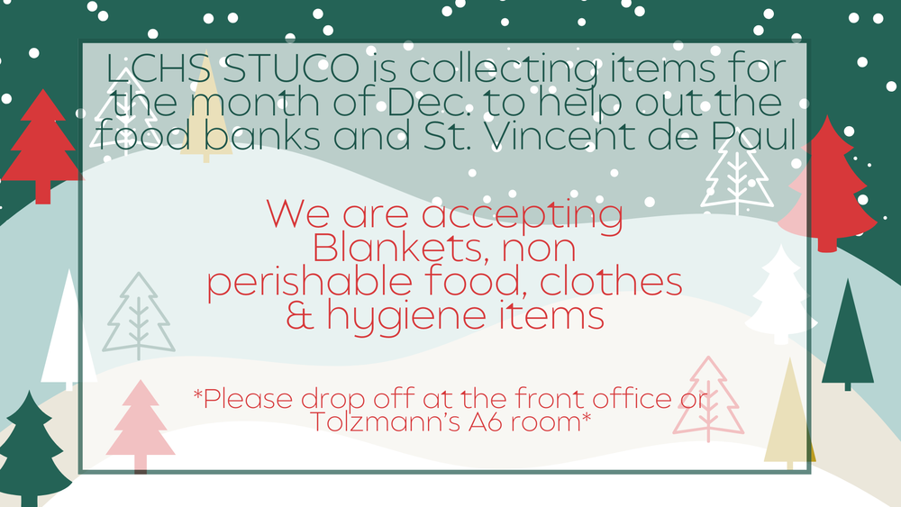 Food and clothing drive