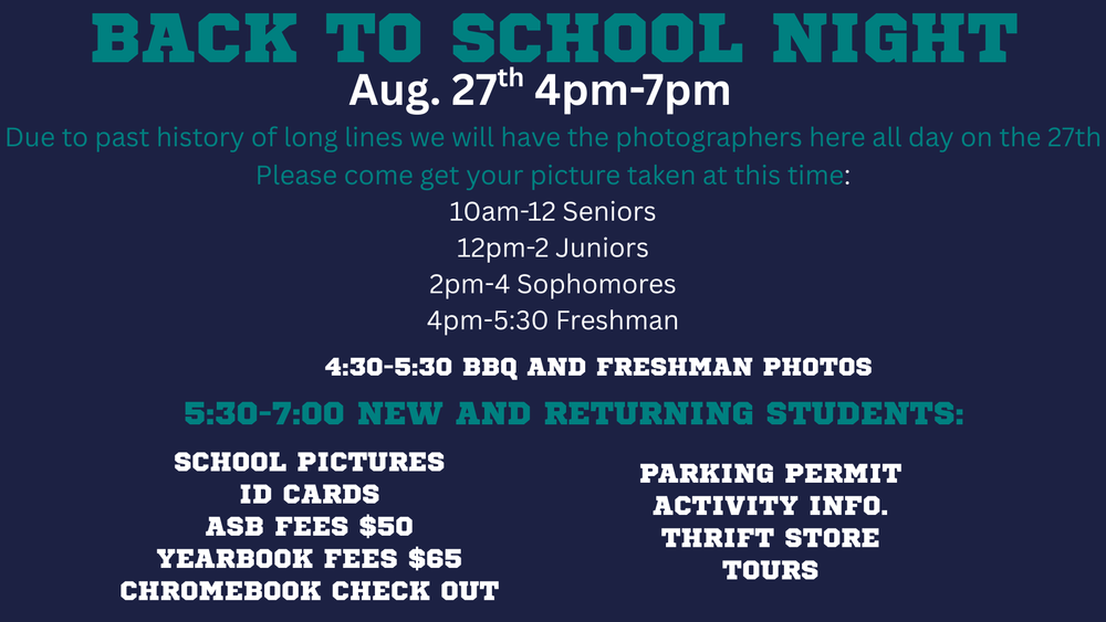 Back to school night