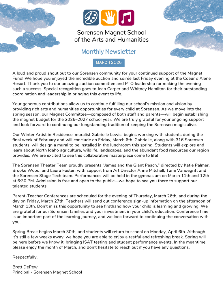 March 2026 Newsletter 