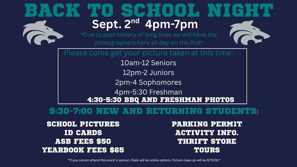 Back to School Night
