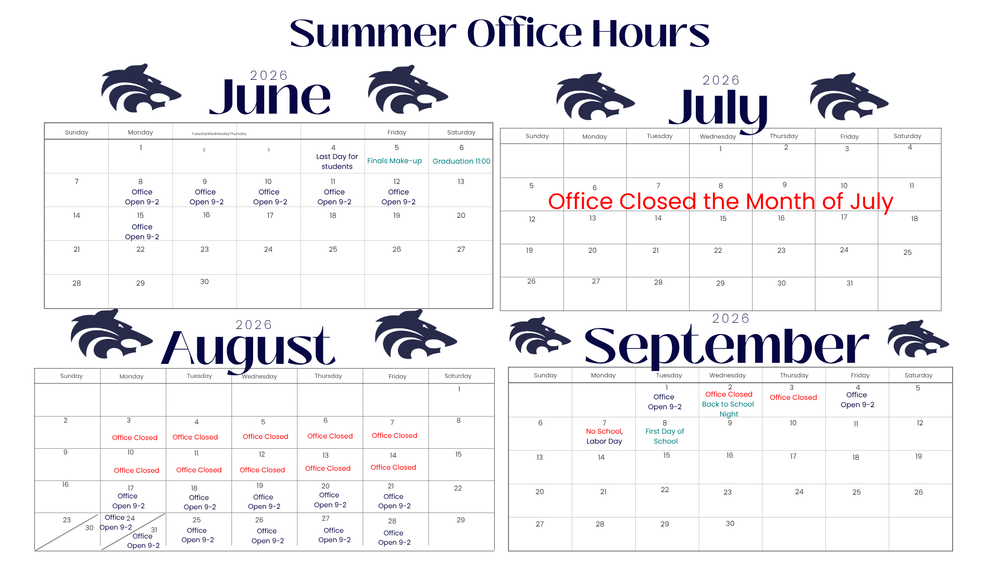 summer office hours