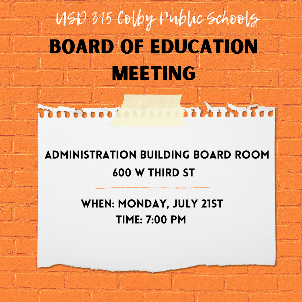 Board Meeting info