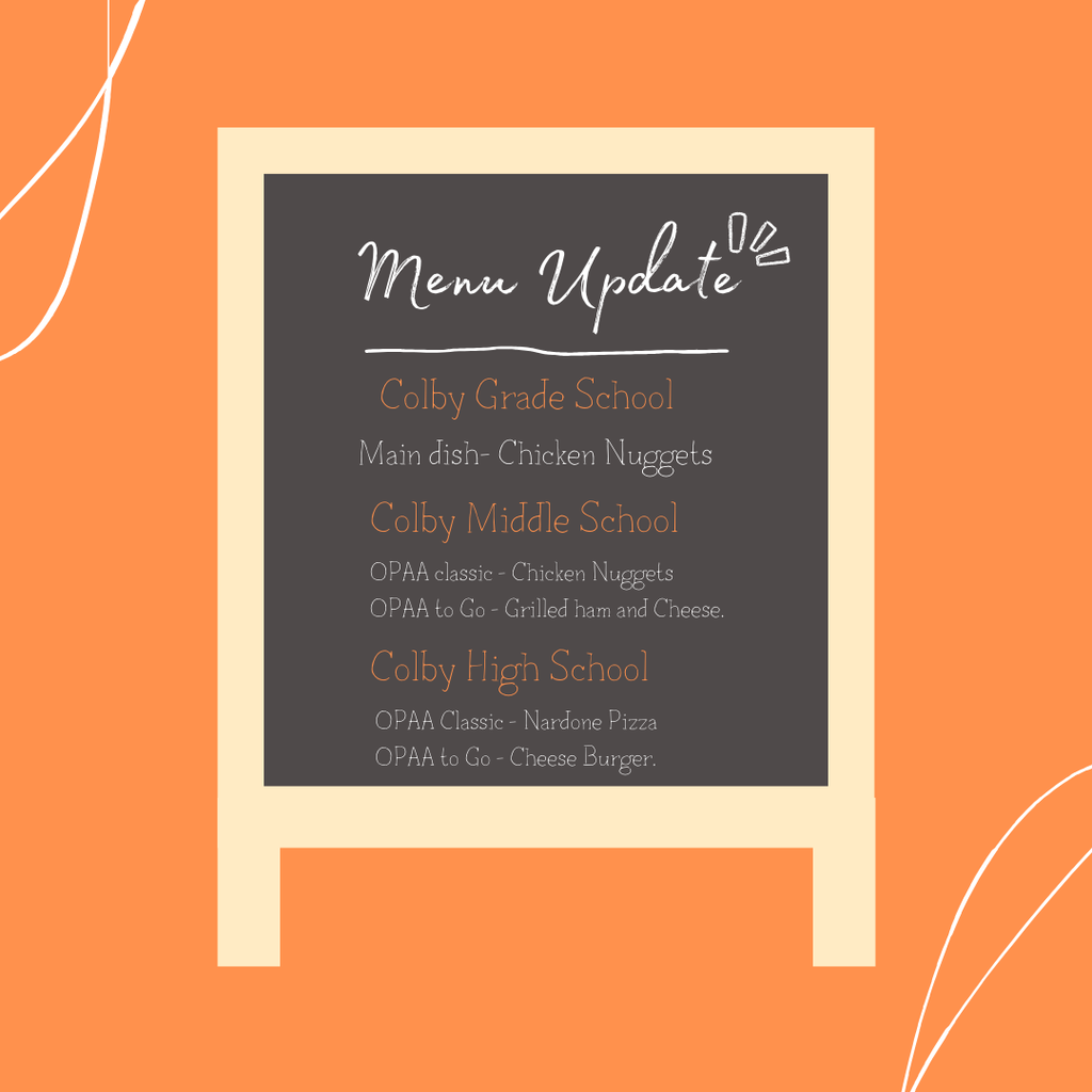 menu change