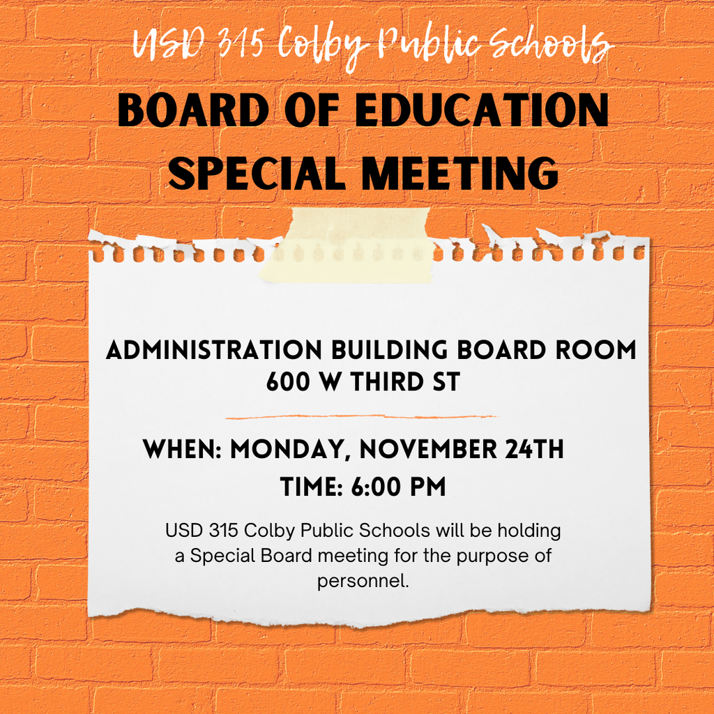 Board Meeting info