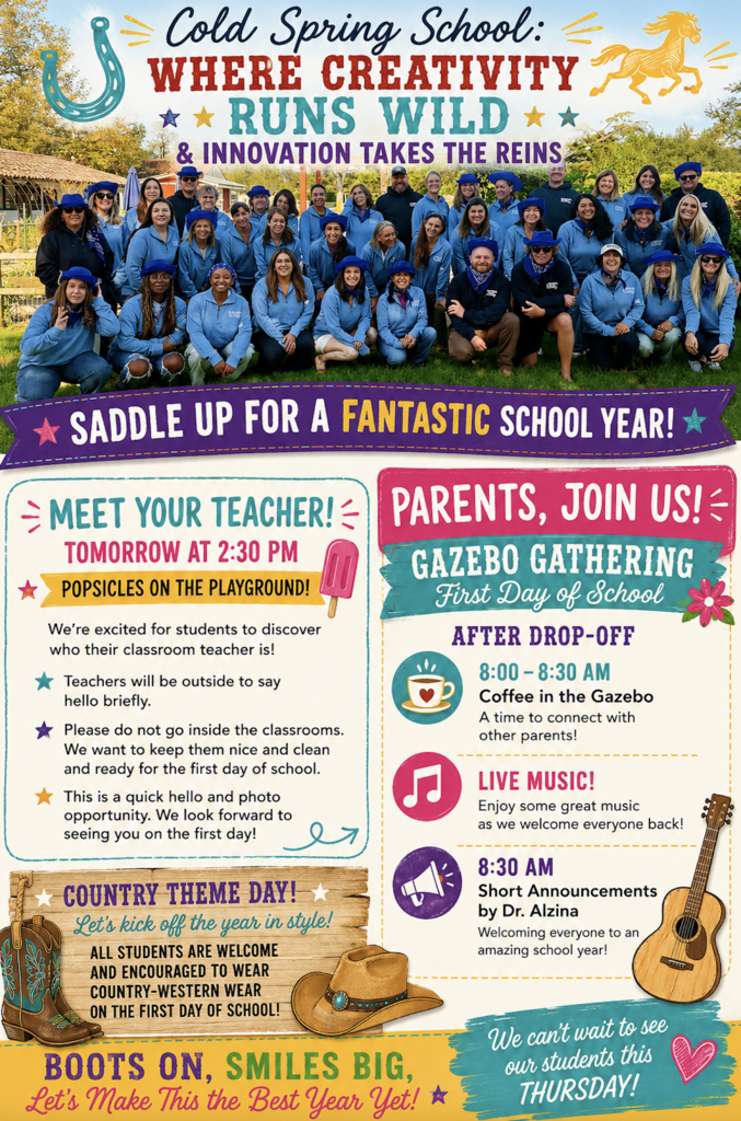 Saddle up for a fantastic school year!