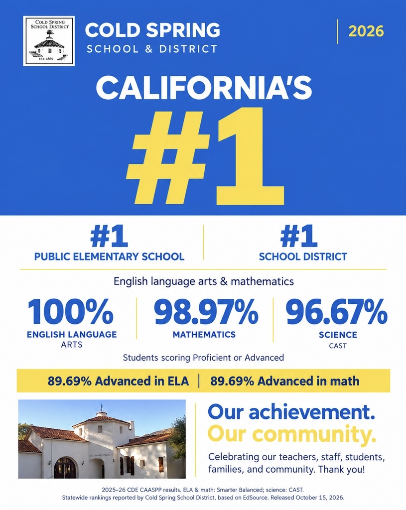 California's #1 School!