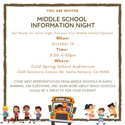 middle school night