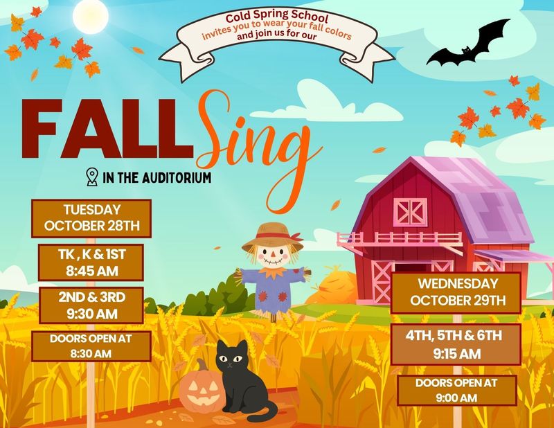 fall sing