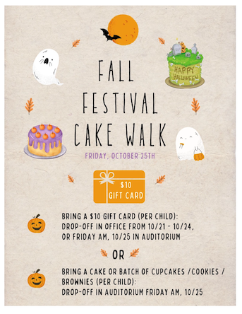fall cake walk
