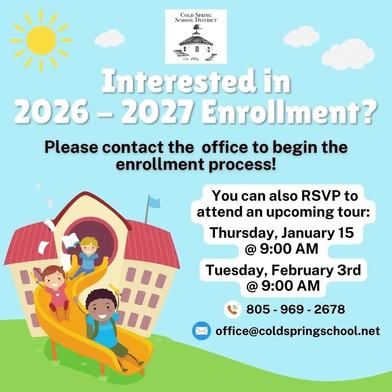 2026-2027 Enrollment