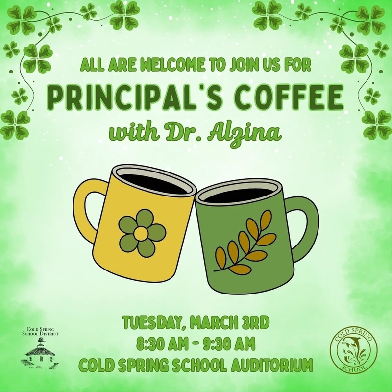 March Principal's Coffee