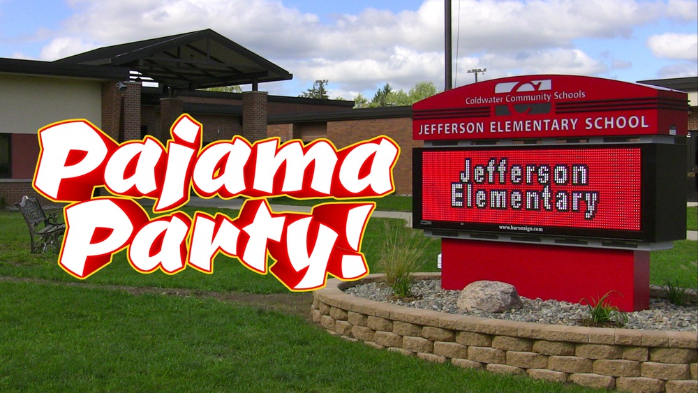 You're invited to a Pajama Party!