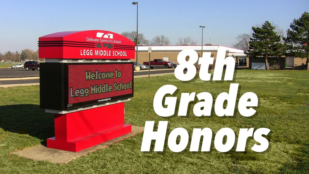 2026 LMS Honors (8th Grade Honors title screen shown)