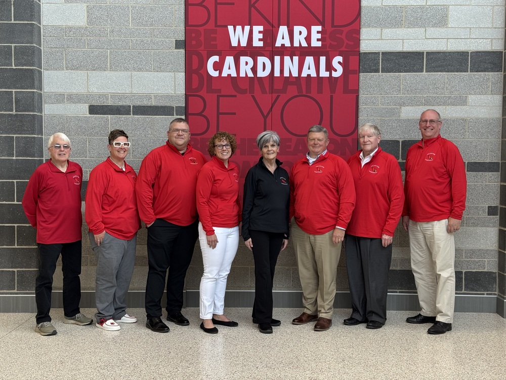 The members of the Coldwater Board of Education