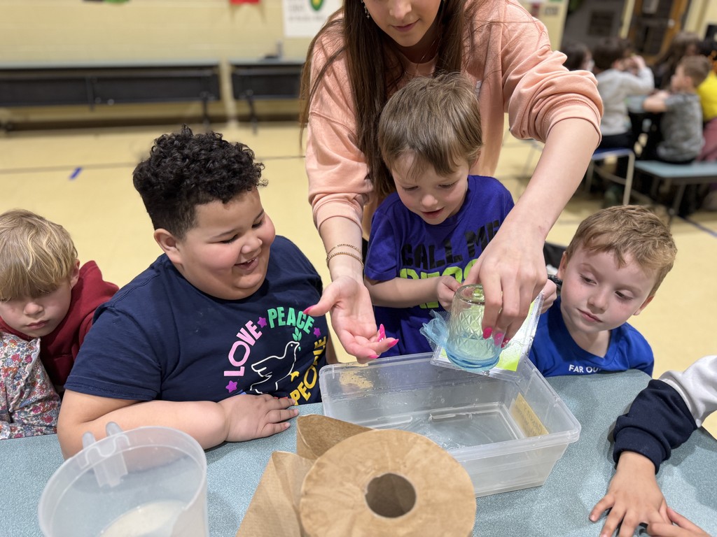 Water gravity experiment