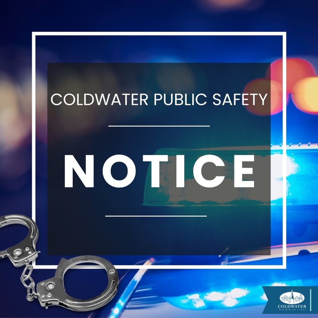 Coldwater Public Safety Notice
