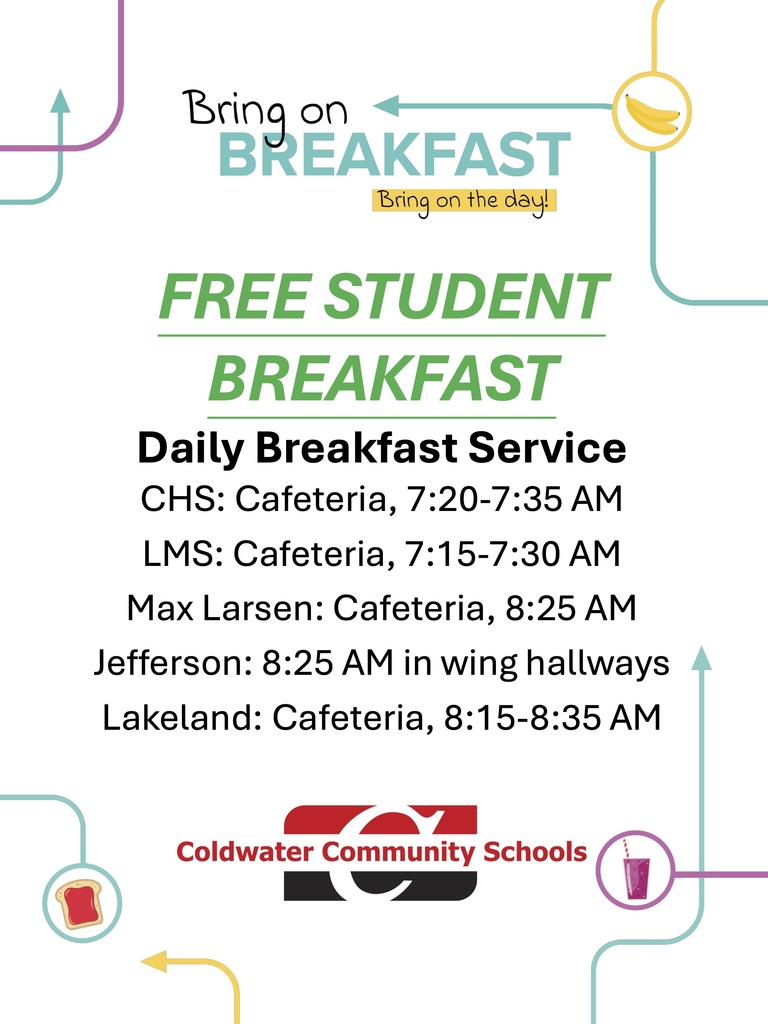 Breakfast Notification August 2025 OUTREACH