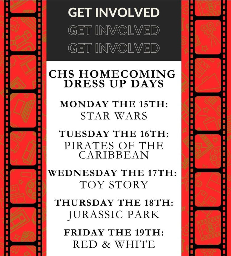 Homecoming Dress up days