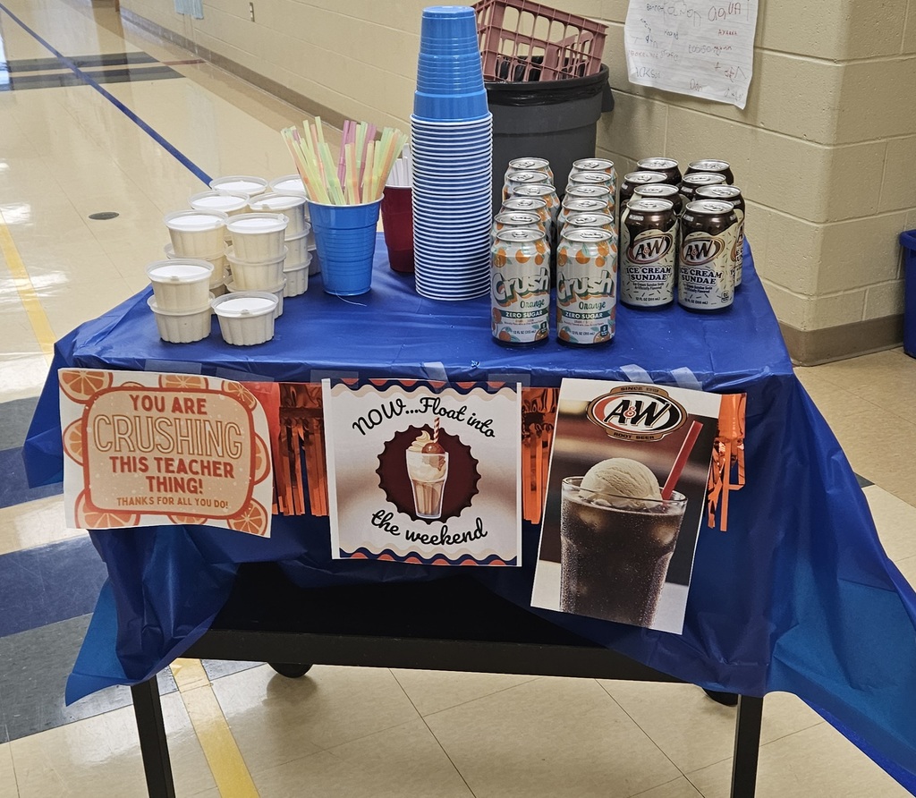 Friday was Teacher treat day because they are "crushing" it in the classroom.