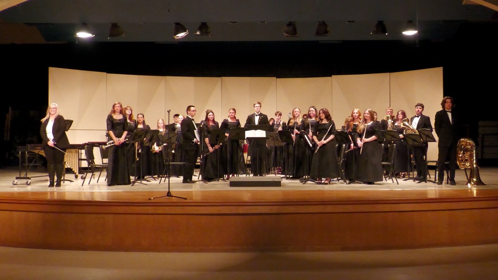 The CHS Symphonic Band during the 4/23/2026 Showcase Concert