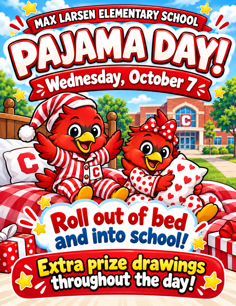 Pajama Day is tomorrow, October 6, 2026!