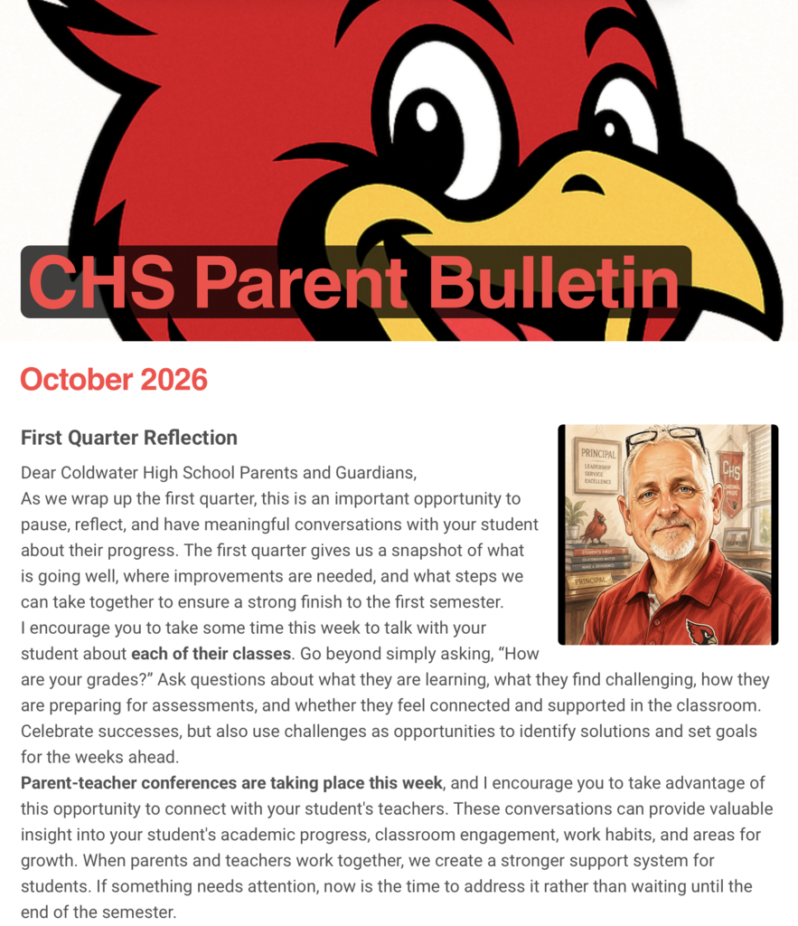 The first few paragraphs of this month's newsletter
