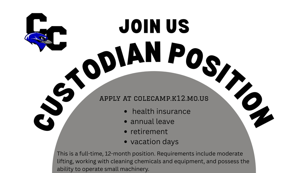 job posting for custodian