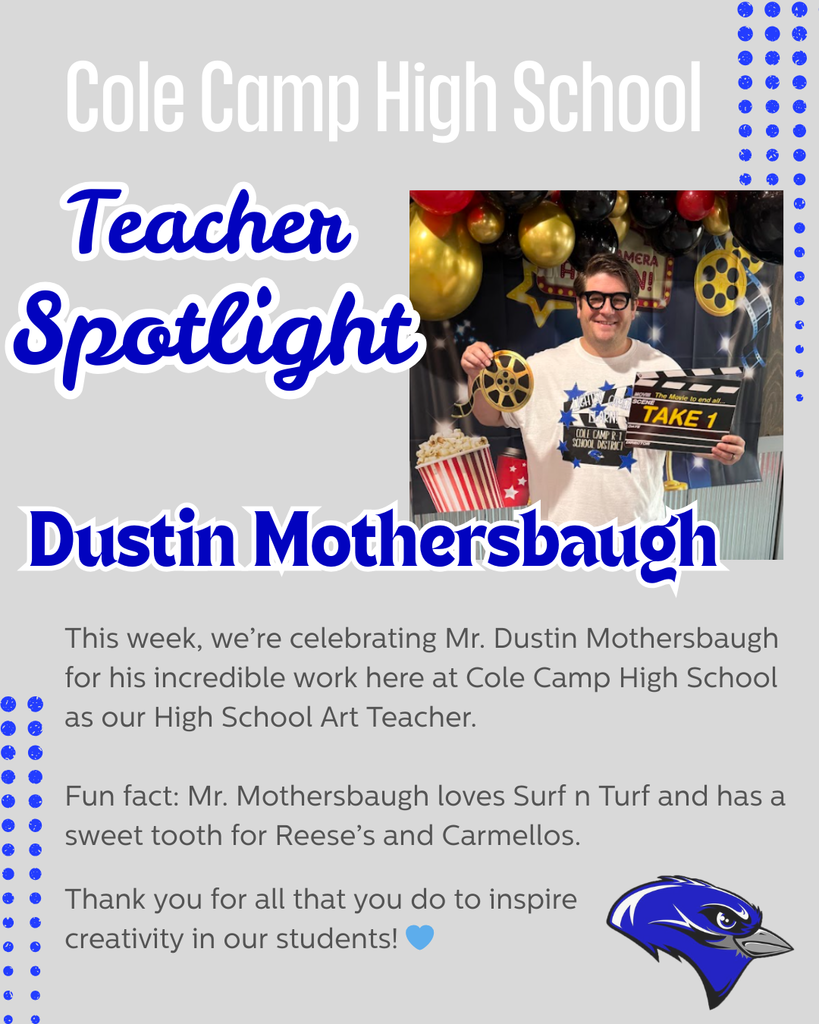 Teacher Spotlight - Mr. Mothersbaugh