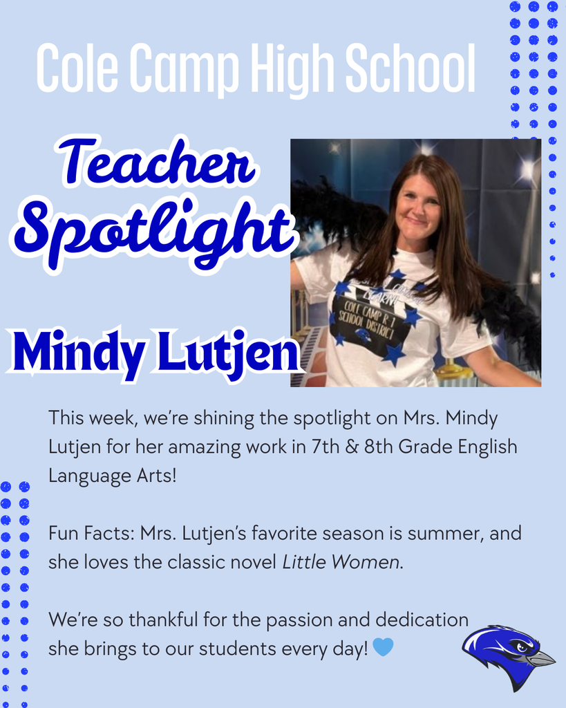 Teacher Spotlight - Mrs. Lutjen