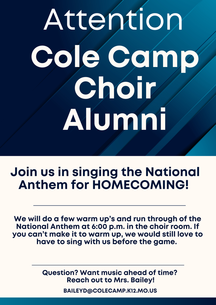 Attention CCHS Choir Alumni!