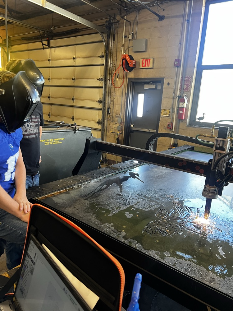 cut out a large sign 48x60