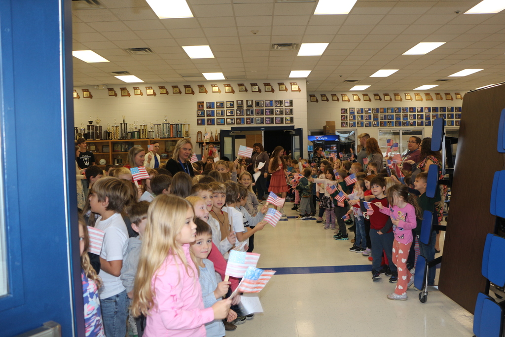 Elementary student welcome